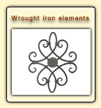 wrought iron elements